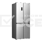 Холодильник Gorenje NRM819E61X серый трехкамерный 311/149л морозилка сбоку, No Frost, Side by Side, фото3