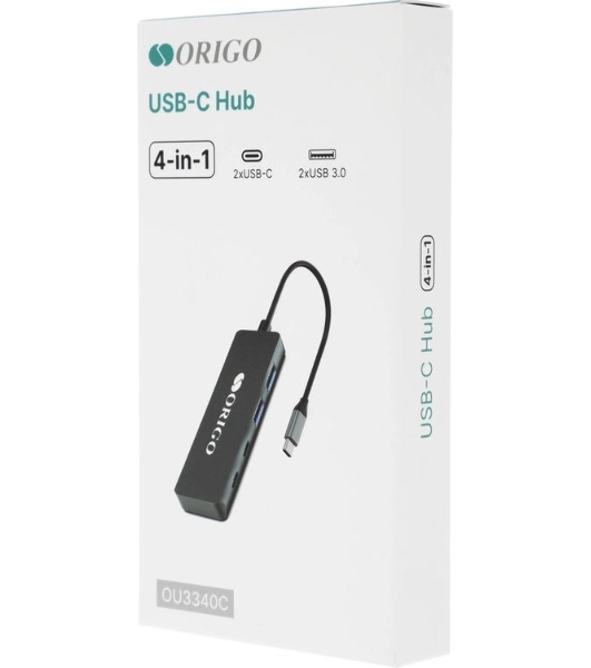 USB-концентратор ORIGO OU3340C/A1A, USB Type-C, USB 3.0/USB Type-C, USB Type-C