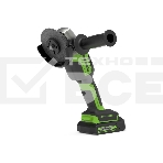 Угловая шлифовальная машина аккумуляторная GreenWorks GD24AG, 24V, бесщеточная без АКБ и ЗУ (3200207), фото 1
