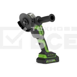 Угловая шлифовальная машина аккумуляторная GreenWorks GD24AG, 24V, бесщеточная без АКБ и ЗУ (3200207)