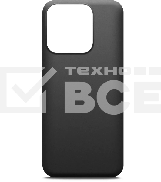 Чехол BoraSCO Silicone Case для Xiaomi Redmi 10A черный
