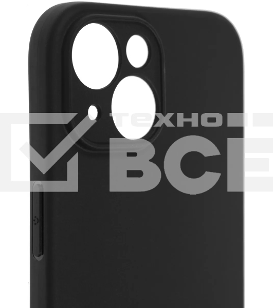 Чехол (клип-кейс) BoraSCO для Apple iPhone 15 черный