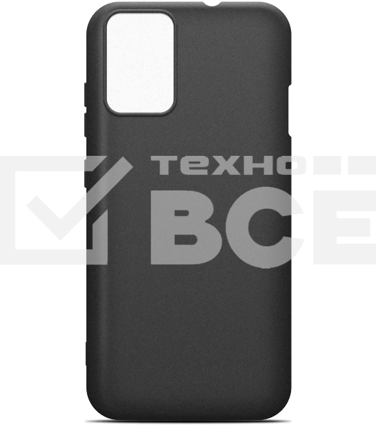 Чехол (клип-кейс) BoraSCO Silicone Case для ZTE Blade L9 черный (матовый)