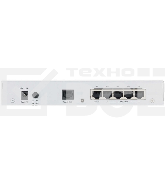 Межсетевой экран и Wi-Fi контроллер Zyxel USG FLEX 100, 1xWAN GE, 1xOPT GE (LAN/WAN), 3xLAN/DMZ GE, 1xUSB3.0, AP Controller (8/24), NebulaFlex **