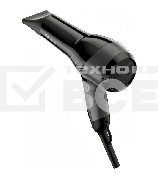 Фен Braun BRHD785E 2000Вт белый/черный