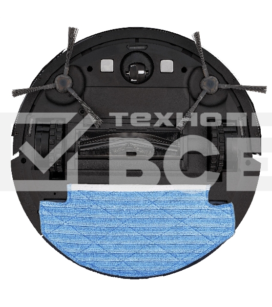 Робот-пылесос Coolfort CF-3204 белый, 2000 мАч Li-Ion, уборка влажная/сухая, пылесборник контейнер 0.4 л