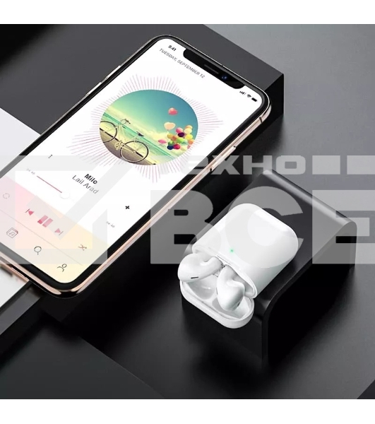 Наушники вкладыши Hoco EW41 белый беспроводные bluetooth в ушной раковине