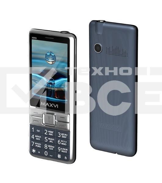 Мобильный телефон MAXVI X900i маренго