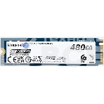 Накопитель SSD Kingston DC2000B, 480GB, PCIe 4.0 x4, M.2 2280, R/W 7000/800, фото 1