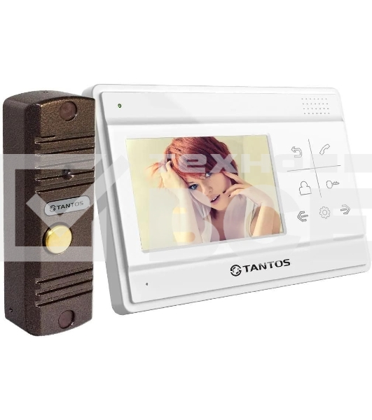 Комплект домофона Tantos Lilu kit белый