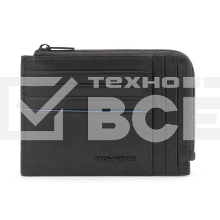 Портмоне Piquadro Blue Square Revamp PU1243B2VR/N черный натур.кожа
