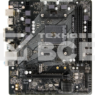 Материнская плата ASRock A520M-HDV, AM4, AMD A520, 2xDDR4, 4xSATA, 1xM.2, 1xPCIe 3.0 x16, 1xPCIe 3.0 x1, 1xDVI-D, 1xHDMI, 1xVGA, 1x 1Gb LAN, 3x3.5 мм, 7.1, mATX