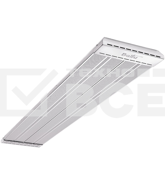 Обогреватель инфракрасный Ballu BIH-APL-3.0 серый, 3000 Вт, 60 м2