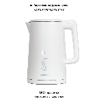 Чайник электрический Pioneer KE577M 1.5 л, 2200 Вт, белый, фото2