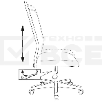 Кресло детское Бюрократ KD-9/WH/TW-13A розовый TW-03A TW-13А, сетка/ткань, пластик белый, фото10