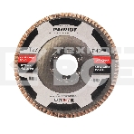 Круг лепестковый торцевой Patriot EXPERT 115мм*22,23мм*P40 цирконий, фото 1