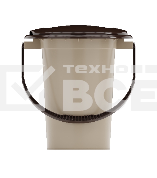 Ведро-туалет Альтернатива М1526 17л бежевый