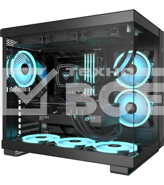 Компьютерный корпус PcCooler C3 T500 BK черный без БП ATX 2xUSB3.0 1xUSB3.1 audio bott PSU