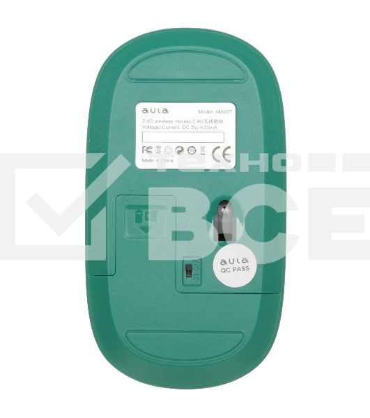 Мышь беспроводная AULA AM207 Green