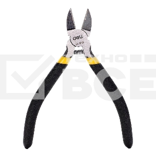 Мини-бокорезы Deli DL2715 125мм, сталь 55С, противоскользящая ручка