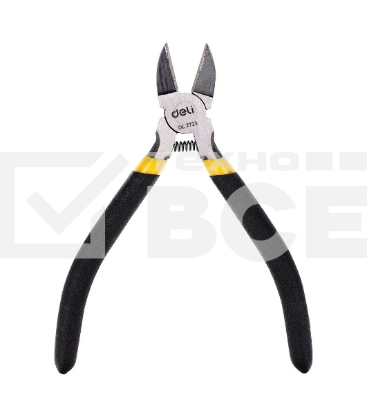 Мини-бокорезы Deli DL2715 125мм, сталь 55С, противоскользящая ручка