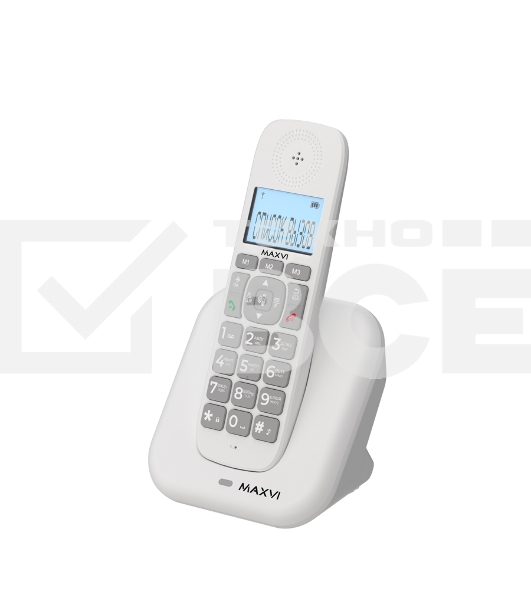 Радиотелефон MAXVI AM-02 белый