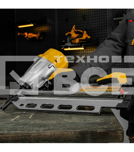 Гвозди Denzel для пнев. нейлера (оцинк.), длина - 65 мм, диам. - 2,9 мм, 2000 шт.