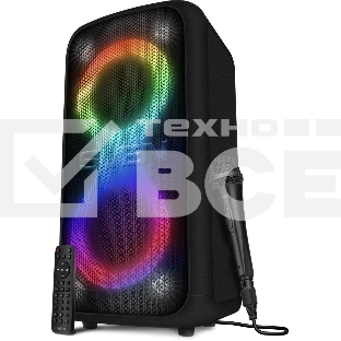 Колонка портативная Sven АС PS-1000 черный 160W 1.0 BT/3.5Jack 8000mAh (SV-022686)