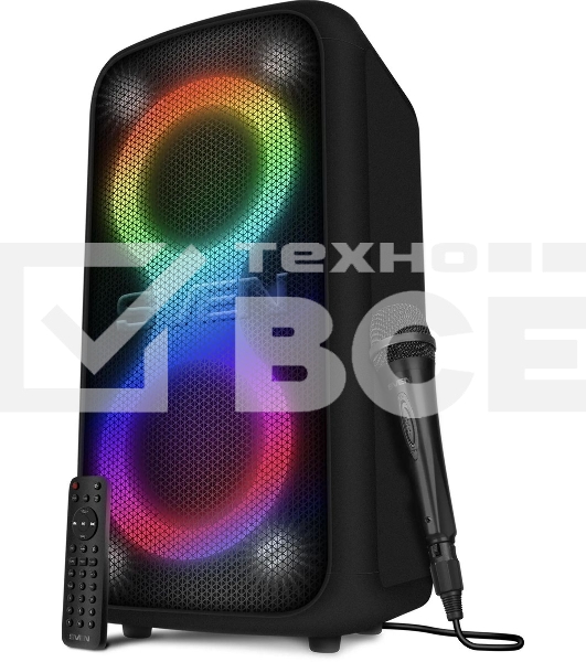 Колонка портативная Sven АС PS-1000 черный 160W 1.0 BT/3.5Jack 8000mAh (SV-022686)