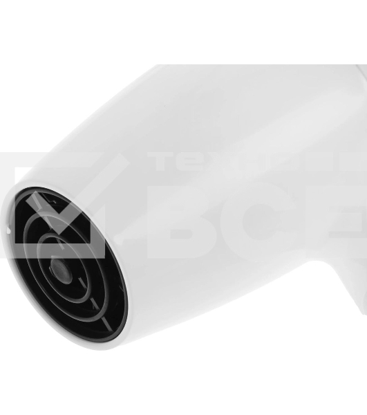 Фен настенный G-TEQ 8724 1200Вт 15м/сек пластик белый