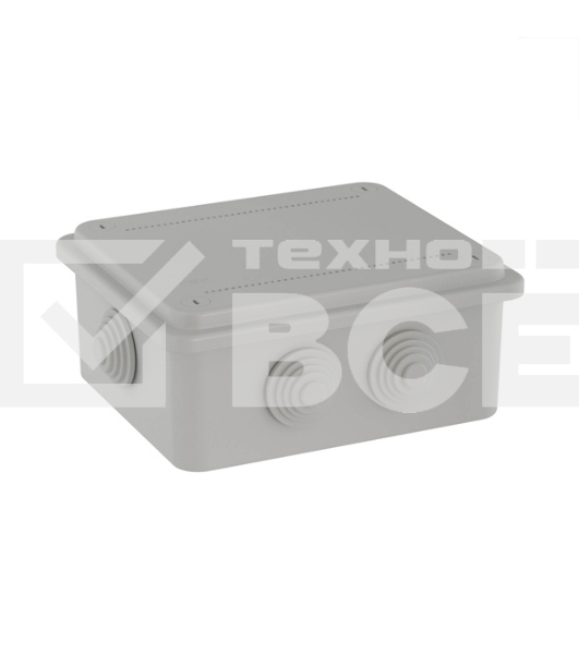 Коробка распределительная DKC 53900 ОП 120х80х50, 6 каб.ввод., IP55