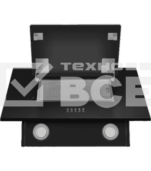 Вытяжка наклонная Maunfeld Tower 60 черный, 60 см, 700 куб. м/ч, 66 дБ