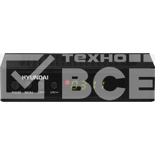 Цифровой TV ресивер HYUNDAI H-DVB240 черный