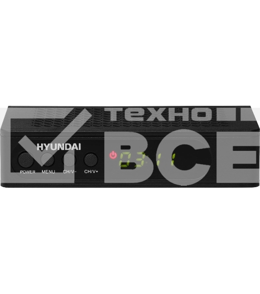 Цифровой TV ресивер HYUNDAI H-DVB240 черный