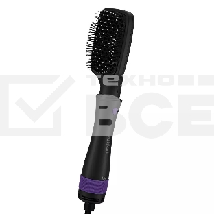 Фен-щётка Kitfort КТ-3236-1 фиолетовый/черный, 1000 Вт
