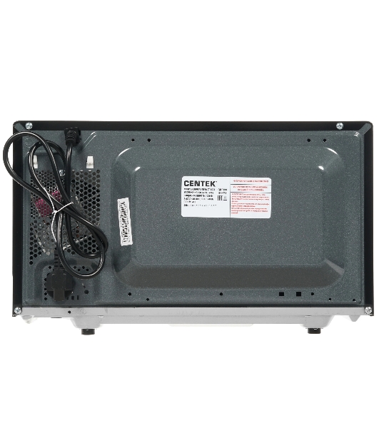 Микроволновая печь Centek CT-1574 черный, 20 л, 700 Вт, переключатели - кнопки, поворотный механизм