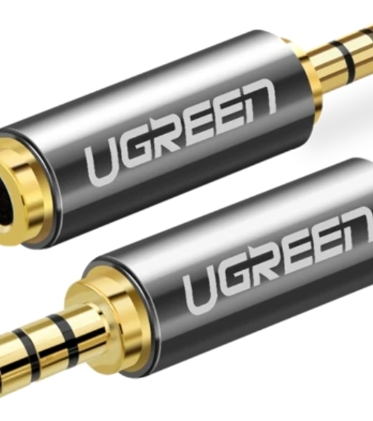 Адаптер UGREEN 2.5 Jack (M) - 3.5 Jack (F) (20501)