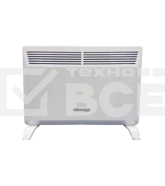 Конвектор AC Electric ACE/CMM-1500 белый, 1500 Вт, 15 м2, термостат