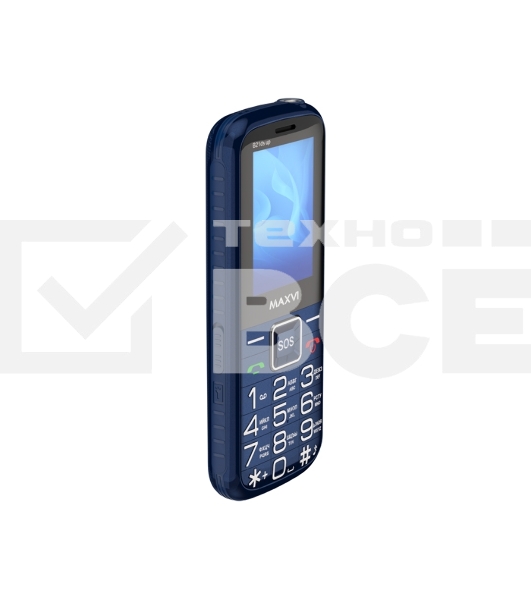 Мобильный телефон Maxvi B21ds up синий