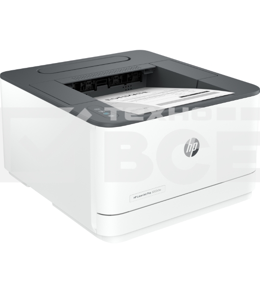 Принтер лазерный HP LaserJet Pro 3003dw (3G654A), A4, ч/б, печ. 33 стр/мин., 1200x1200 dpi, Ethernet (RJ-45), USB 2.0, Wi-Fi