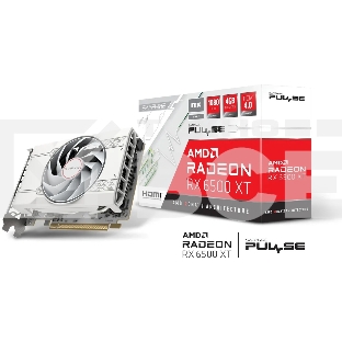 Видеокарта Sapphire PCI-E 4.0 11314-04-20G RX 6500XT ITX PURE GAMING OC AMD Radeon RX 6500XT 4Gb 64bit GDDR6 2685/18000 HDMIx1 DPx1 HDCP Ret