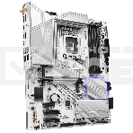Материнская плата ASRock Z890 Pro RS WiFi White, LGA 1851, Intel Z890, 4xDDR5, 4xSATA, 4xM.2, 1xPCIe 5.0 x16, 2xPCIe 4.0 x16, 1xPCIe x1, 2xUSB-C Thunderbolt 4, 4xUSB-A 3.2 Gen 1, 1xUSB-A 3.2 Gen 2, 1xHDMI, 1xDP, 1x2.5Gb LAN, 5x3.5 мм, 7.1, ATX, фото3