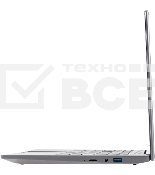 Ноутбук IRU Tactio 14RLH серый Ryzen 5 7430U 8Gb SSD512Gb AMD Radeon Graphics 14
