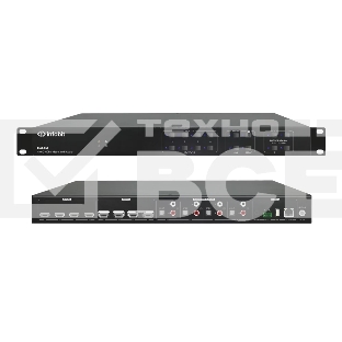 Матричный коммутатор Infobit iMatrix H44AM HDMI 4K60, 4х4, 3840x2160/60 Гц; 4 цифровых аудиовыхода SPDIF, 4 аудиовыхода Toslink с поддержкой Audio Matrix/Downscaling/AOC