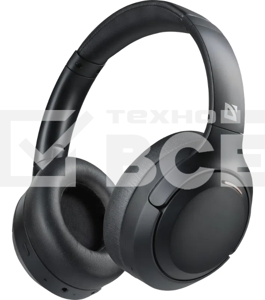 Беспроводная гарнитура Defender FreeMotion B677 (черный, ANC, Bluetooth) (63677)