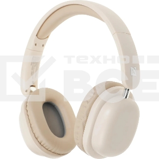 Гарнитура беспроводная Defender FreeMotion B640 бежевый, микрофон, Bluetooth