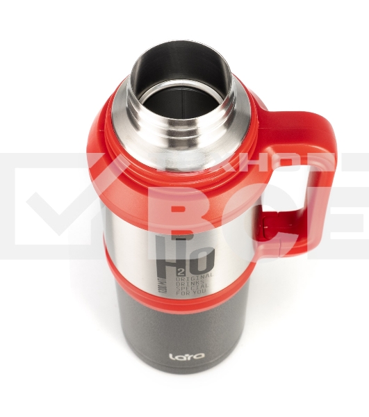 Термос LARA LR04-17 1,2 л нержавеющая сталь/пластик