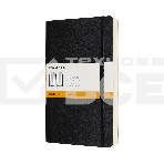 Блокнот Moleskine CLASSIC SOFT EXPENDED QP616EXP Large 130х210мм, 400 страниц, линейка, мягкая обложка, черный, фото 1