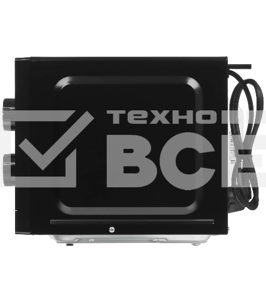 Микроволновая печь Hyundai HYM-M2065 черный 20 л, 700 Вт, поворотный механизм