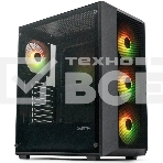 Компьютерный корпус XASTRA A406 4ARGB Black ATX/Mesh/tempered glass/4x120мм ARGB PWM fans/A406-4FC12A, фото3